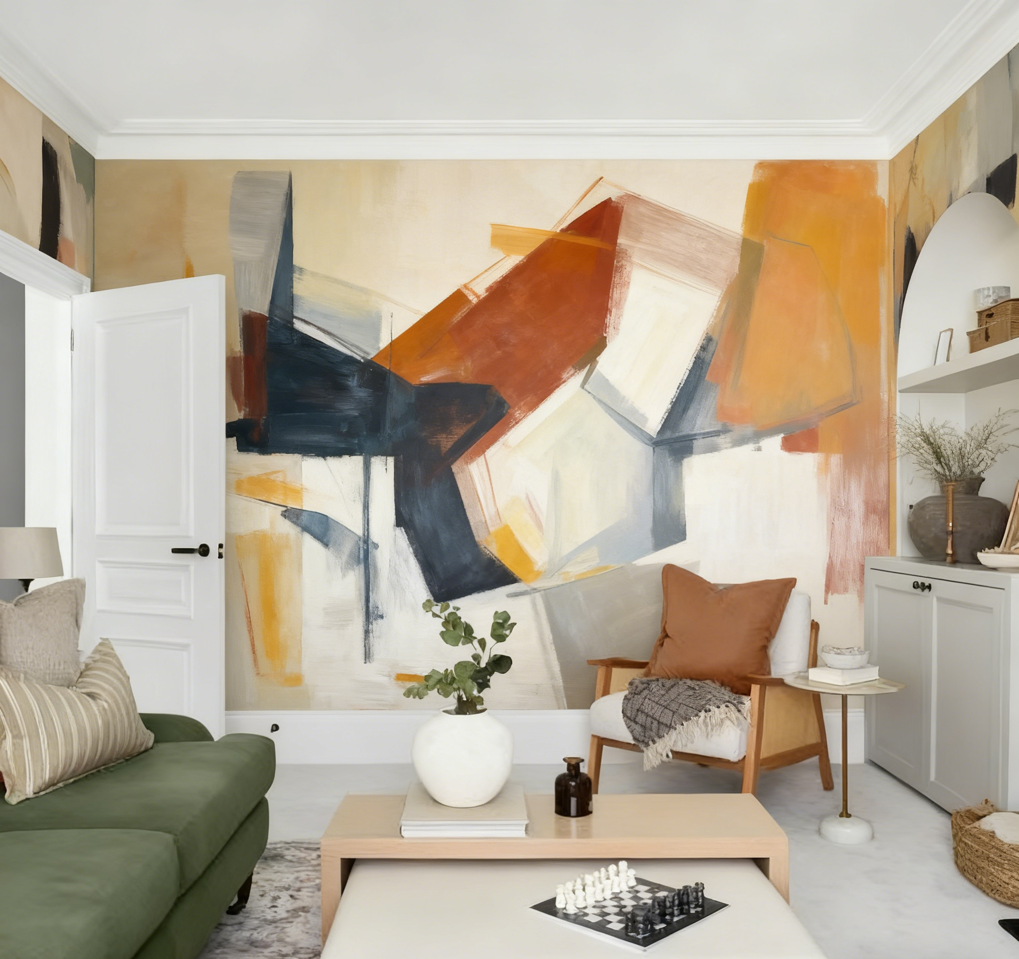 silk wall covering Application Scenarios