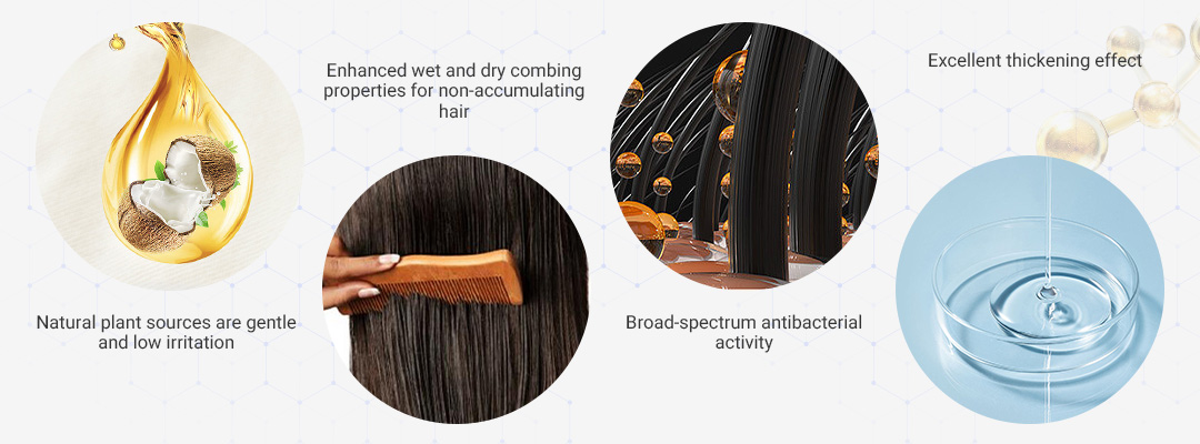 Sodium Cocamidopropyl PG-Dimonium Chloride Phosphate Surfactant for premium-conditioning hair & skin care. Ultra-mild, highly substantive.