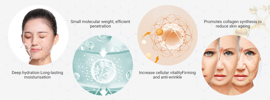 Glyceryl Glucoside Humectant Moisturizer for Cosmetics.