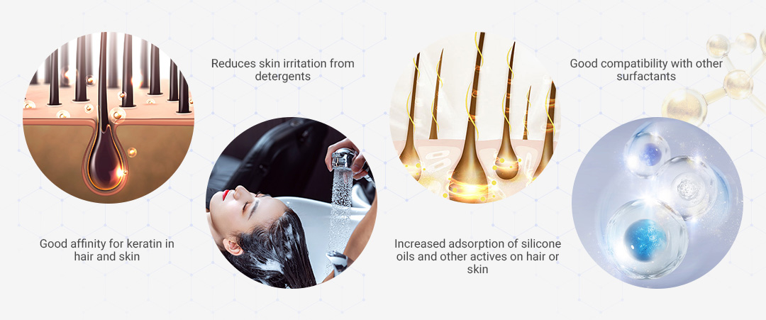 Cosmetics grade raw materials guar hydroxypropyltrimonium chloride for skin care products