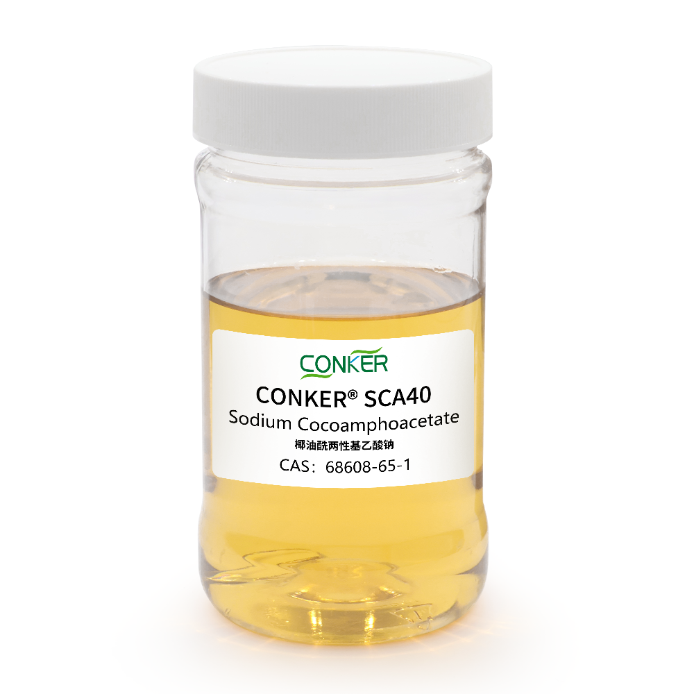 Mild surfactant sodium cocoamphoacetate for skin