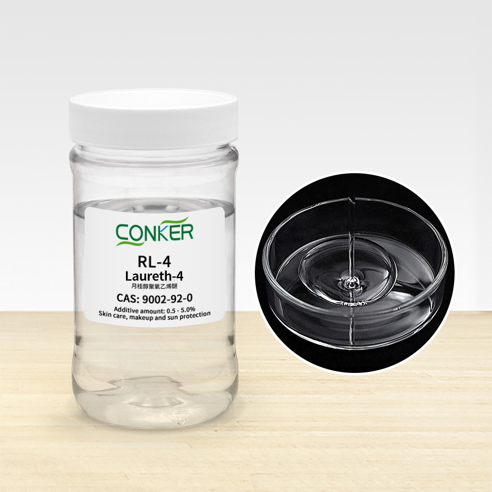 High-purity Laureth-4 surfactant for cosmetic formulations, ensuring excellent solubility, stability, and compliance in your skincare and haircare products.