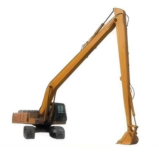 Long excavator arm
