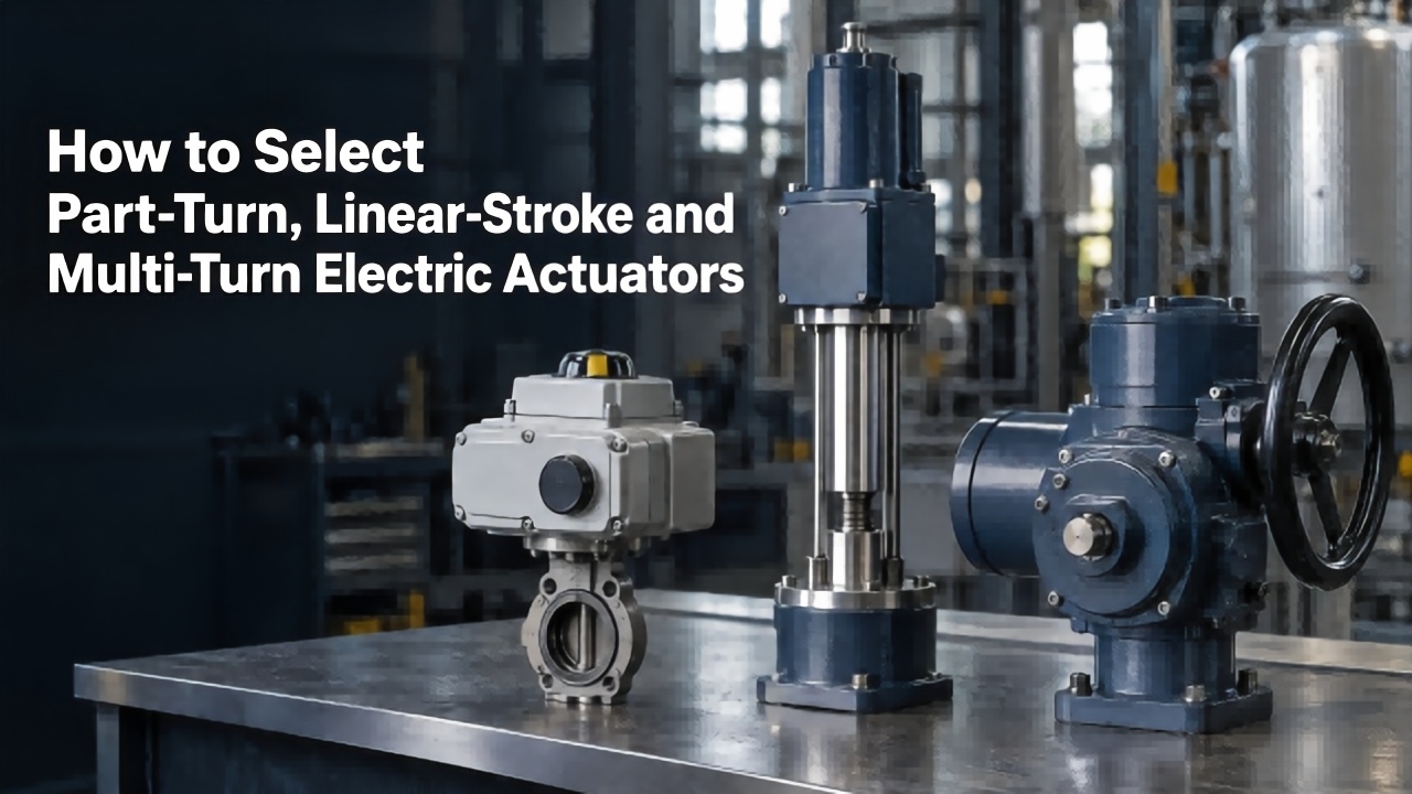 Part Turn Electric Actuators