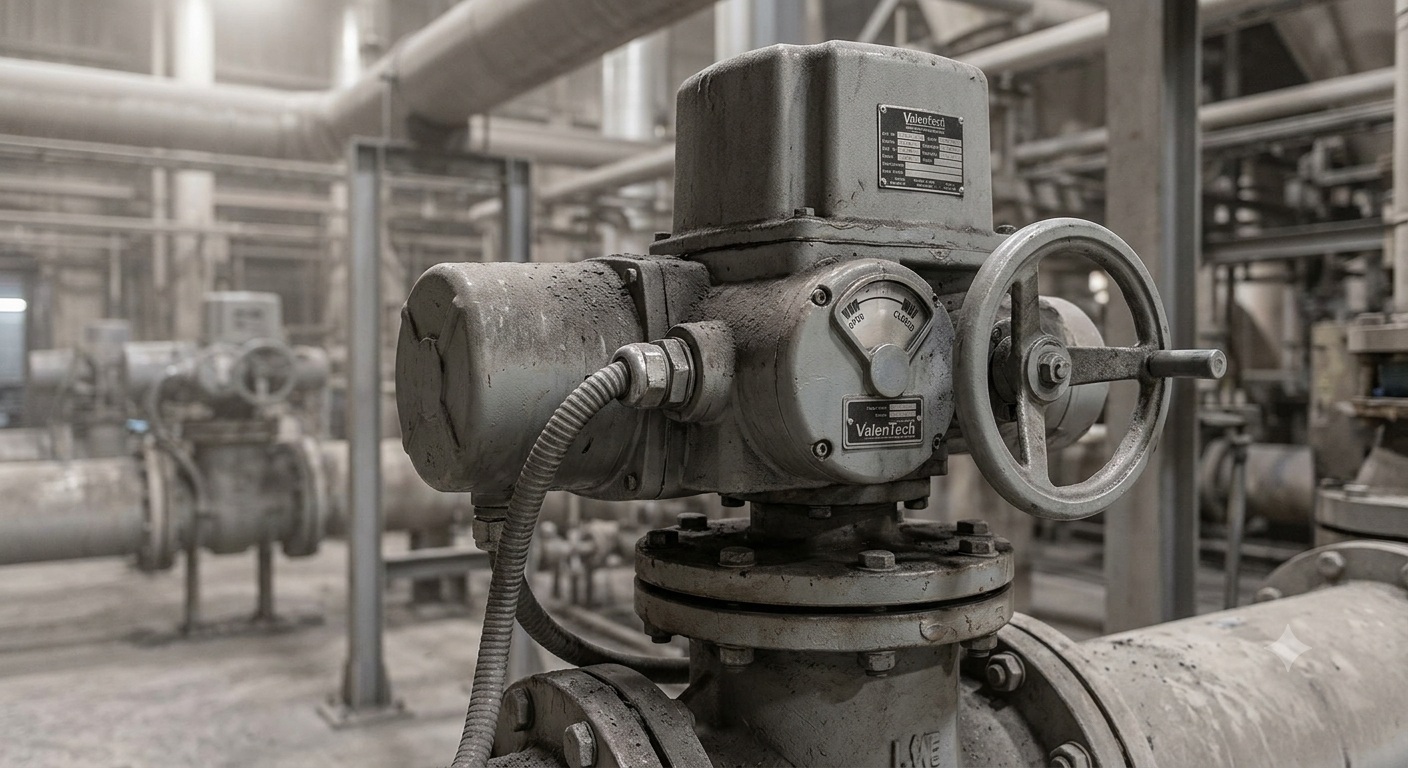 Valentech industrial valve actuator