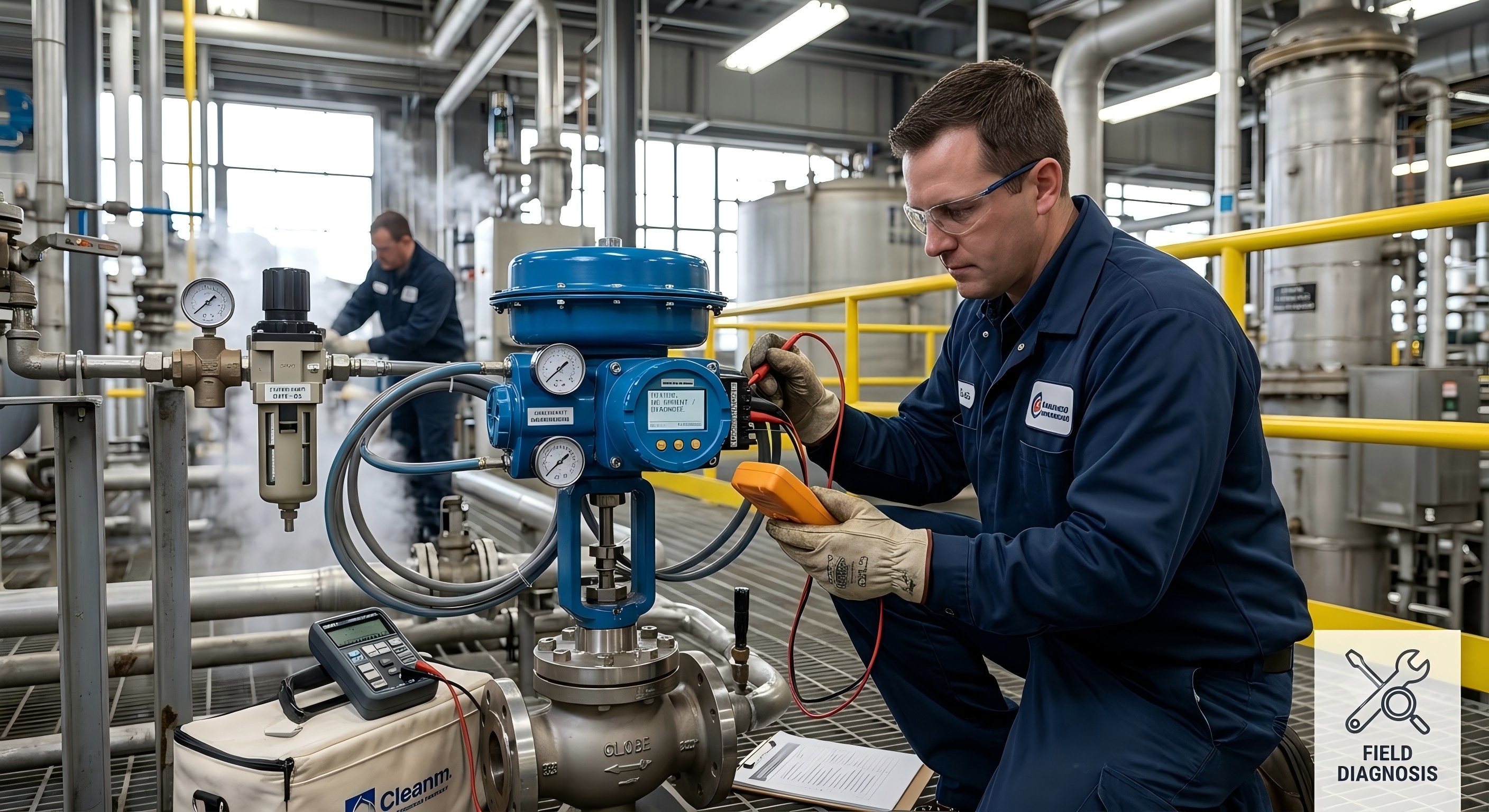 Valve calibration inspection
