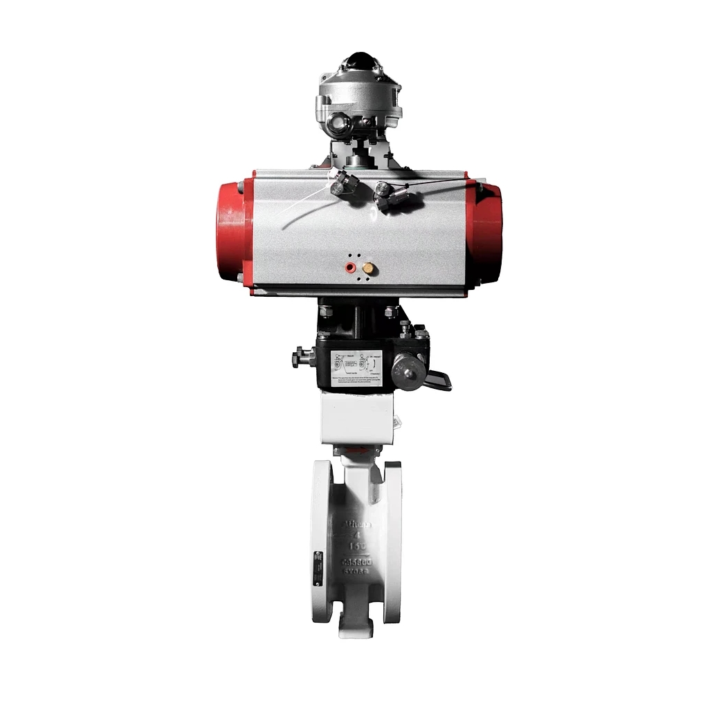 pneumatic actuator butterfly valves