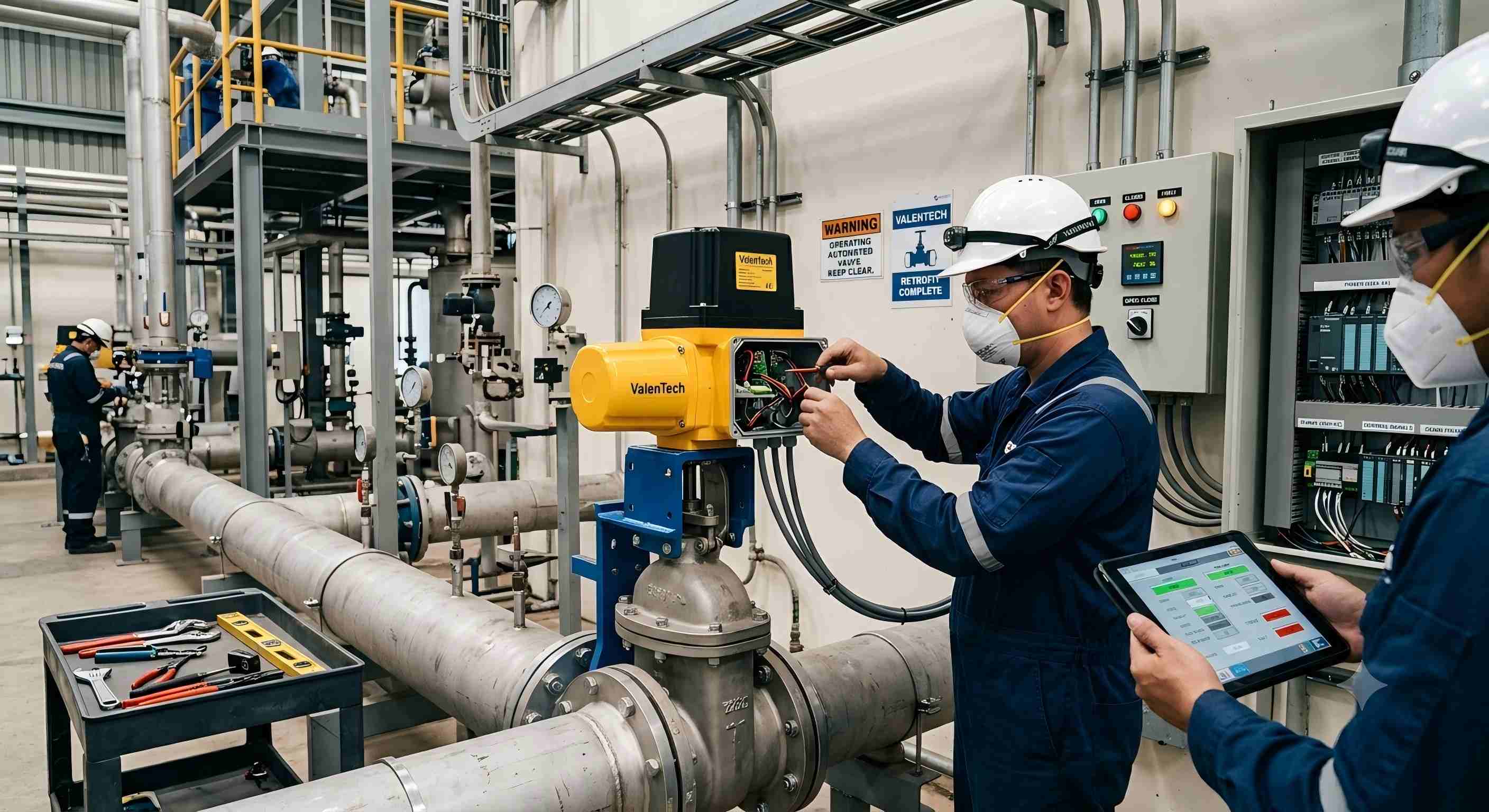 ValenTech valve commissioning site