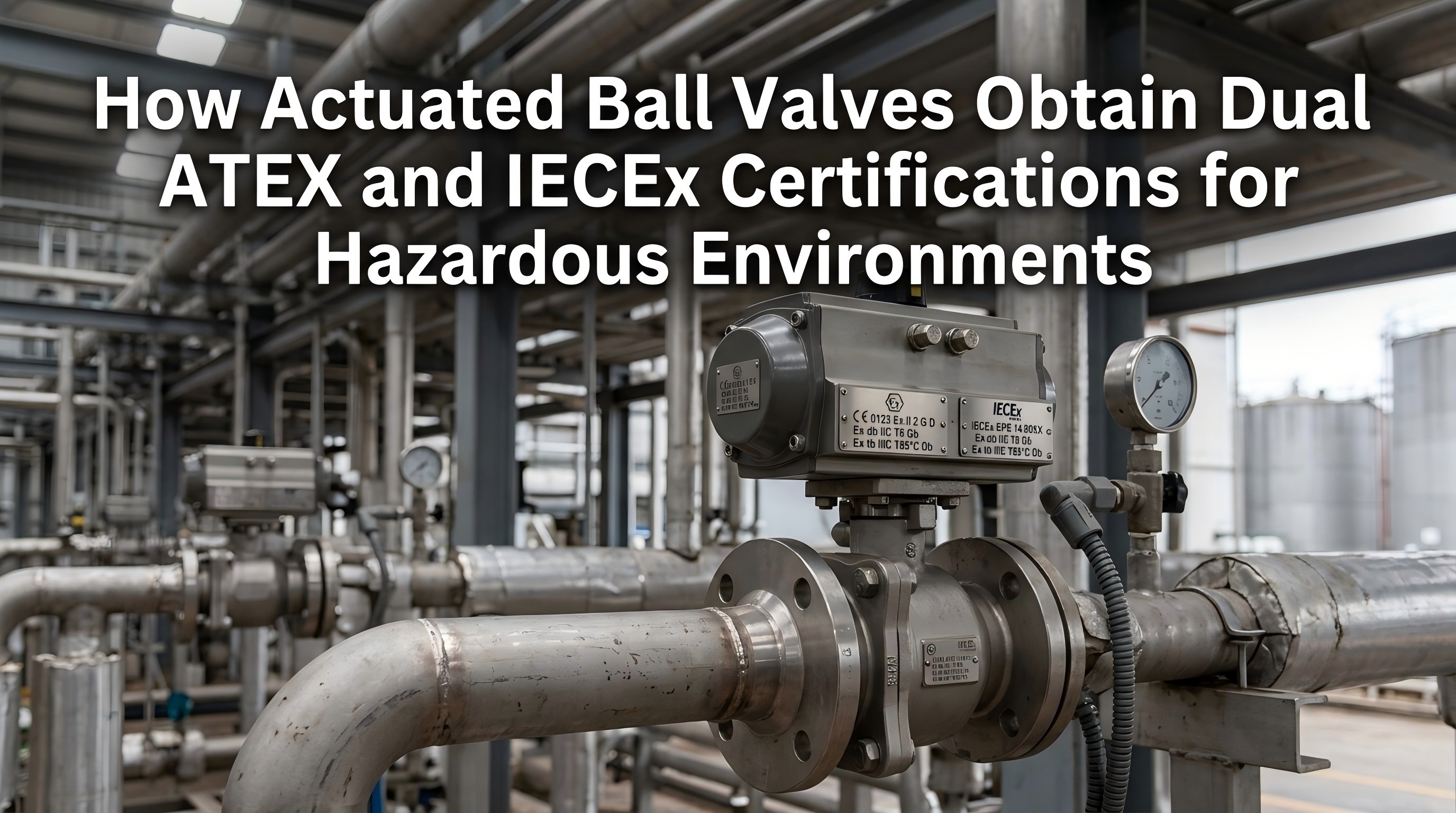 Actuated Explosion-proof Ball Valve