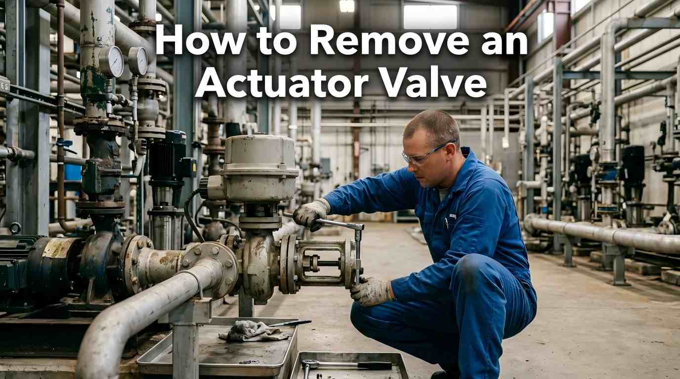 How to Remove an Actuator Valve