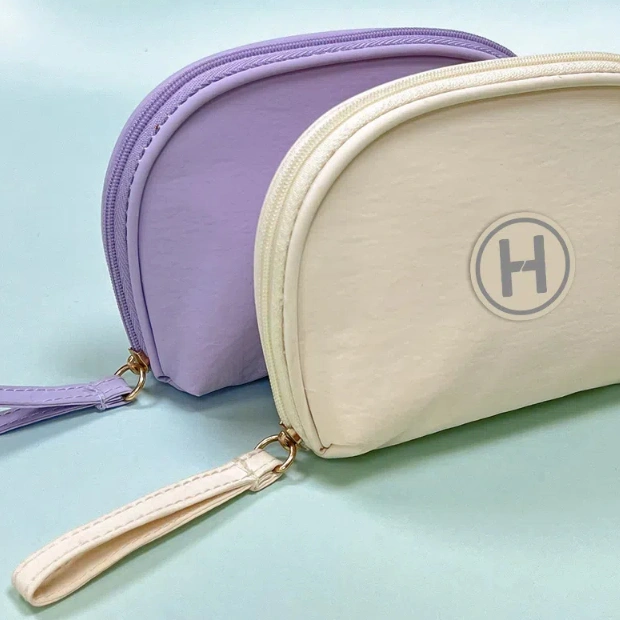 Half-moon Shape Cosmetic Bag