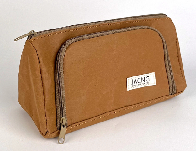 Washable Kraft Paper Large-Capacity Pencil Case