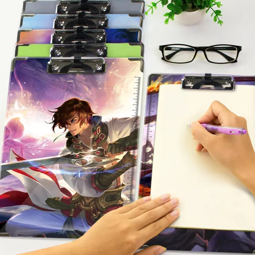 PVC Cartoon Printed Clip Board