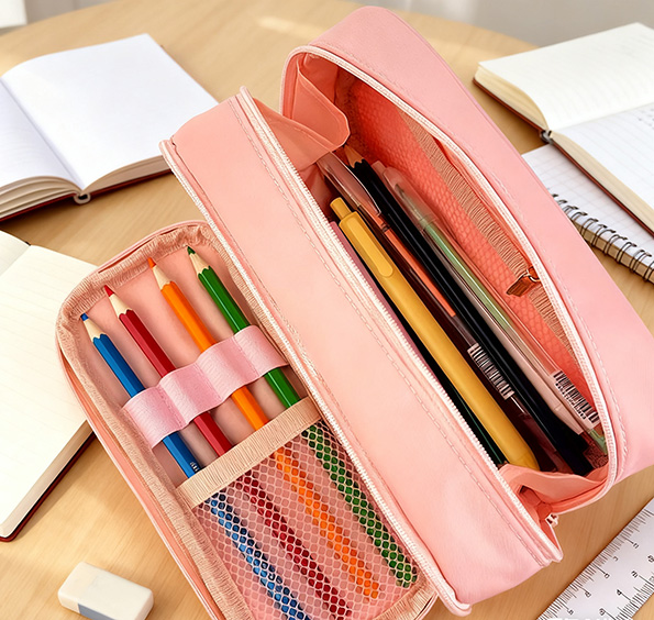 Cartoon Astronaut Pencil Case