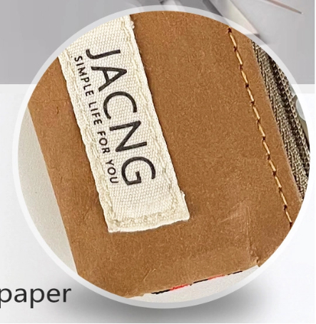 Washable Kraft Paper Minimalist Pencil Case – Durable, Stylish & Eco-Friendly