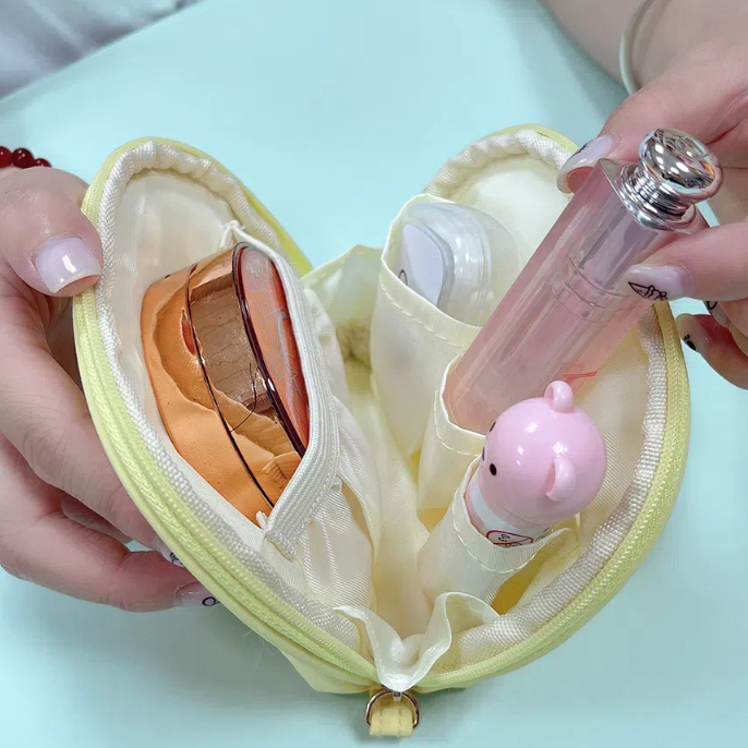 Half-moon Shape Cosmetic Bag