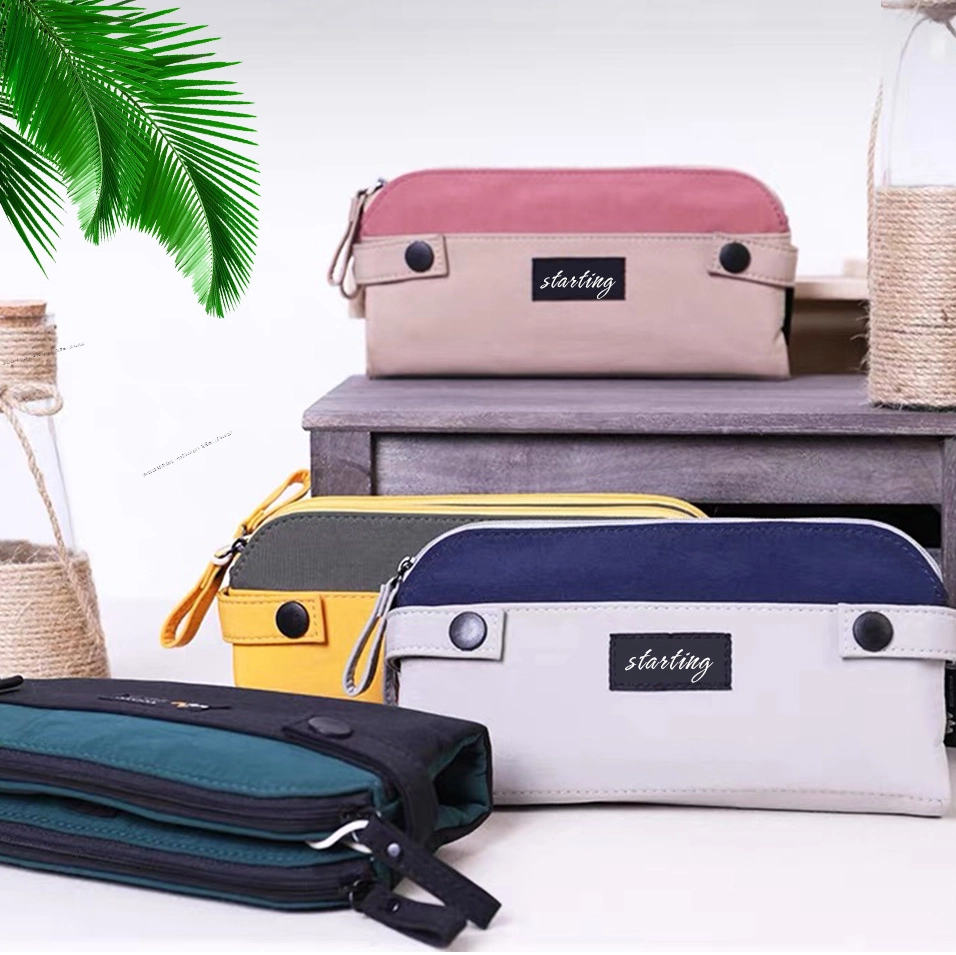 Fun & Stylish Color-block Pencil Case