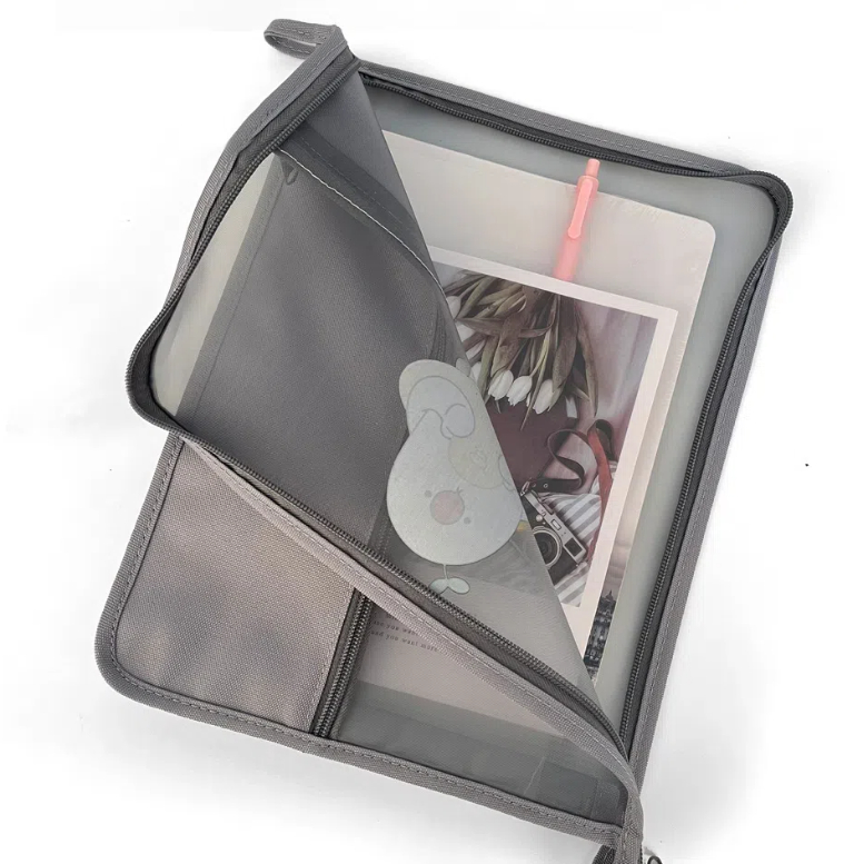 Portable Mesh Zipper Bag