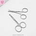Wholesales Round Tip Brow Curved and Round Facial Hair Scissors Men