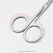 brow scissors
round tip scissors
curved and round facial hair scissors men