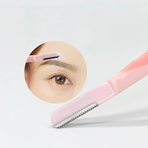 High Quality Stainless Steel Eyebrow Trimmer Razor Epilator for Gentle Scraping Shaving Mode-Gentle on Skin