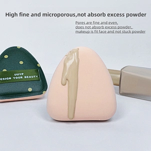 Super soft triangle puff Foundation Powder Puff new design triangle shaped cosmetic Cotton Makeup foundation sponge powder puff with ribbon Soft
Triangle shaped puffBeauty
New Design Foundation Sponge
Ribbon applicator
Blush powder puff
Soft triangle puff