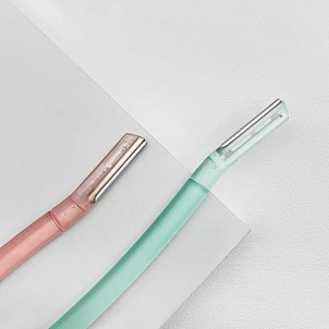 Custom Tags Customized Hair Remover Eyebrow Shaving Razor Eye Brow Epilator Shaver Razors Facial Razor
Hotel Travel Precision Eyebrow Trimmer Eyebrow Implement Safety Eyebrow Razor Women Depilator Facial Tool Facial Hair