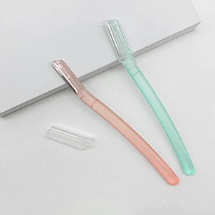 Custom Tags Customized Hair Remover Eyebrow Shaving Razor Eye Brow Epilator Shaver Razors Facial Razor
Hotel Travel Precision Eyebrow Trimmer Eyebrow Implement Safety Eyebrow Razor Women Depilator Facial Tool Facial Hair