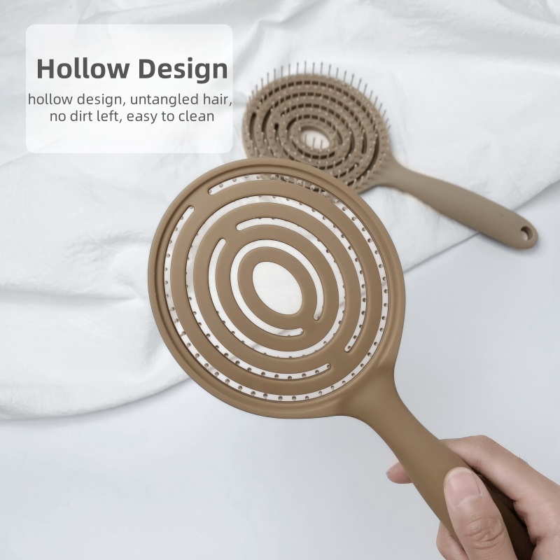wet hair brush