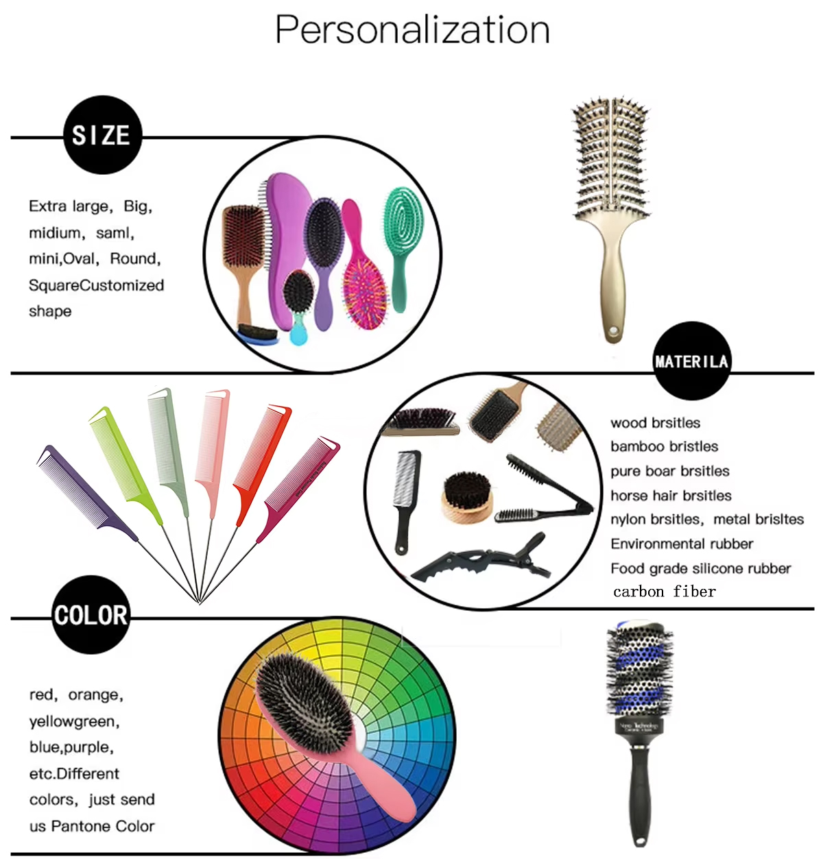 hair brush UUYP Beauty Tools Manufacturer