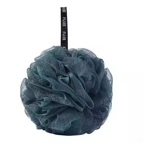 Blue bath loofah,shower ball,shower sponge;bath flower
