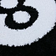 Irregular floor matCircular bath matUltra fine fiber floor matRoom decoration floor matWater