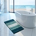 Anti slip bath mat
Blue gradient tufted floor mat
Strong water absorption and anti slip floor mat
Rectangular easy to clean jacquard bath mat