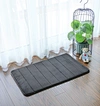 embossed microfiber bath mat rug
inside foam back PVC
Water-absorbing soft foot mat special non-slip bottom safe bathroom floor mat