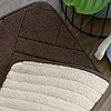 cotton chenille bath mat Ultra-fine fiber floor mat Cheap absorbent mats microfiber Quilted rug household items
doubleface Quilting process Positive and negative quilting embroidery floor mat
Plain colour Sherpa Fleece Super absorbent foot kitchen bathroo