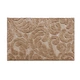 Black and White Plant Silhouette Simple Design Bathroom Mat TPE Material More Non-Slip Tufting Craft Mat
