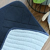 Double Sided Use Sherpa Polyester Door Rug Cotton Interlining Super Soft Foot Mat Absorbs Microriber Bath Mat