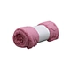 Elegant American Modern Minimalist Beige Jacquard Flannel Throw Blanket Warm Soft & Non-Static Electricity for Home & Hotel Use