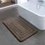 embossed microfiber bath mat rug
inside foam back PVC
solid spong mat