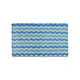 Contemporary 3D Level Bamboo Bathroom Mat - Curved Tufted, Super Absorbent & Non-Slip Bathroom Mat Tufted with shaggy mat