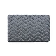 Square Embossed Sponge Fiber Floor Mats Wavy Fast Rebound Absorbent Good Plastic Memory Foam Floor Mats Bathroom Mat