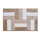 Modern Art Style Simple Splicing Process Microfiber Tufts Absorbent TPE Anti-Skid