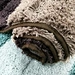 non slip Easey to cleaning Jacquard bath mat
POLYESTER super water absorbing gradient ramp
Microfiber rectangle tufting mat