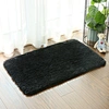 microfiber Solid color soft Laundry Room rug
rectangle shaggy Customizable mats
absorbent thickening mat