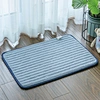 cotton chenille bath mat Ultra-fine fiber floor mat Cheap absorbent mats microfiber Quilted rug
doubleface Quilting process Positive and negative quilting embroidery floor mat
Plain colour Sherpa Fleece Super absorbent foot kitchen bathroom and other mult