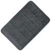 embossed microfiber bath mat rug
inside foam back PVC embossing mat
Water-absorbing soft foot mat special non-slip bottom safe bathroom floor mat