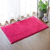 Chenille shaggy mat
pure color mat
non slip bath mats