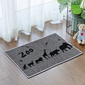 polyester rug bathroom nonslip mat Orange absorbs rectangle floor mat
polyester  rectangle backing TPR printing Custom bath mat
anti slip backing mat non printing animal door mats