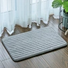 cotton chenille bath mat Ultra-fine fiber floor mat Cheap absorbent mats microfiber Quilted rug
doubleface Quilting process Positive and negative quilting embroidery floor mat
Plain colour Sherpa Fleece Super absorbent foot kitchen bathroom and other mult
