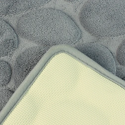 Safe and environmentally friendly bathroom non-slip coral velvet embossed memory sponge floor mat
super absorbs cotton microfiber door mat slowly rebounding sandwich sponge memory foam bath mat toilet
Cheap sponge floor mats with custom embossed shapes Su
